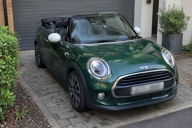 MINI Cooper Cabrio for rent in Barcelona