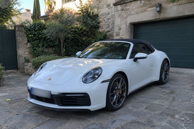 Porsche 911 Carrera Cabriolet for rent in Barcelona